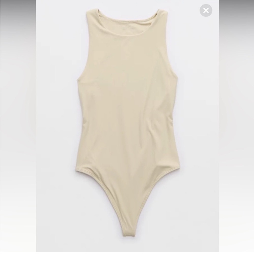 Aerie Cream Bodysuit
